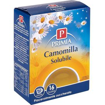 CAMOMILLA SOLUBILE 16 BUSTE 88 g PRIMIA - Primia