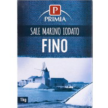 SALE MARINO IODATO FINO 1 kg PRIMIA - Primia