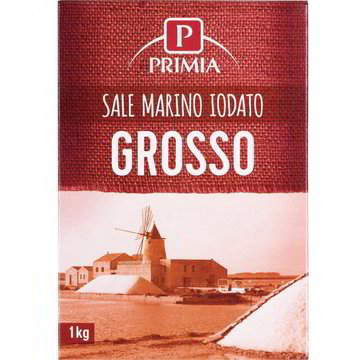 SALE MARINO IODATO GROSSO 1 kg PRIMIA - Primia