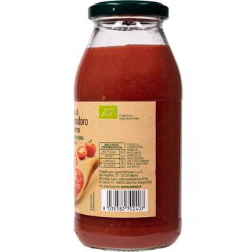 POLPA DI POMODORO FINISSIMA 500 g VIA VERDE BIO PRIMIA - Primia