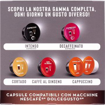 Espresso Decaffeinato Primia g 120, Compatibili Con Macchine
