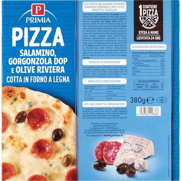 Zaino Di Consegna Di Cibo E Pizza Isolato - Foto 10